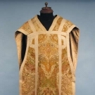 SILK BROCADE CHASUBLE, c. 1730