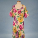 SILK CHIFFON SUMMER GOWN, c. 1940