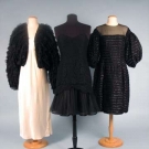THREE DESIGNER BLACK PARTY GARMENTS, 1990-2000