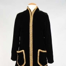 VELVET DE LA RENTA COCKTAIL DRESS, c. 1970