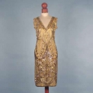 NINA RICCI BEADED DRESS, MID 1920s