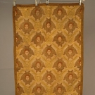 SILK &amp; METALLIC BROCADE PANEL, 19TH C
