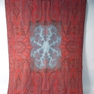LARGE WOVEN PAISLEY SHAWL, LATE 19TH C