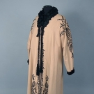 EMBROIDERED WOOL OPERA COAT, c. 1910