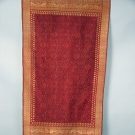 SUMATRAN SILK IKAT &amp; GOLD SHAWL, EARLY 20TH C