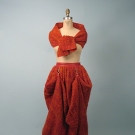 BONNIE CASHIN MOHAIR SKIRT &amp; SCARF, 1963