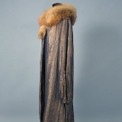 BLUE &amp; GOLD LAME OPERA COAT, c. 1930