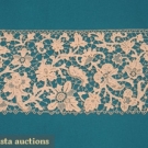 ITALIAN NEEDLE LACE FLOUNCE, LATE 19TH C