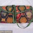 GENTLEMAN'S NEEDLE WORK POCKETBOOK, c. 1760