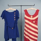 2 LADIES' KNIT BATHING COSTUMES, 1915 &amp; 1925