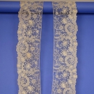 POINT DE GAZ LACE FLOUNCE, 19th C