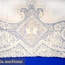 APPENZELL LINEN SHEET, EARLY 20th C