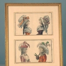 ORIGINAL FRENCH FASHION PRINT, 1786