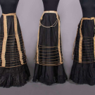THREE CAGE CRINOLINES, EARLY 1880s &amp; 1950s