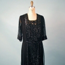 JET BEADED DRESS, c. 1915