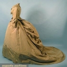 SILK FAILLE RECEPTION GOWN, c. 1868