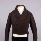 GENT’S BROWN BROADCLOTH CUTAWAY TAILCOAT, 1820-1830s
