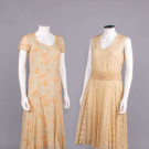 TWO SUMMER DAY OR PARTY DRESSES, 1930-1935