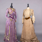 TWO SILK VISITING OR DAY DRESSES, 1903