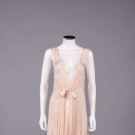 SILK CREPE LINGERIE GOWN, 1930s