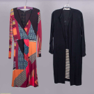 ETRO JERSEY KNIT DRESS &amp; MAX MARA SILK DRESS, ITALY, MODERN