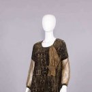 DEVORE &amp; LAME’ LACE EVENING DRESS, 1923