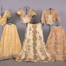 THREE AFTERNOON OR EVENING GOWNS, NEW YORK, 1890-1900
