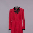 OSCAR DE LA RENTA COCKTAIL DRESS, USA, EARLY 1980s