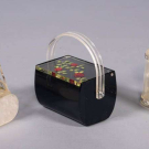 THREE LUCITE BOX BAGS, MID 20TH C