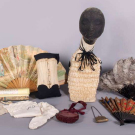 LARGE LOT OF LADIES’ ACCESSORIES, 1830-1905
