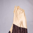 VIONNET BIAS CUT SILK SATIN EVENING DRESS, PARIS, LATE 1920s