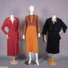 TWENTIES REVIVAL DAY DRESSES, 1940s