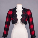 GEOFFREY BEENE MOHAIR BOLERO, USA, LATE 1980s