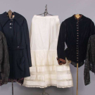 COLLECTION OF BODICES, JACKET &amp; PETTICOAT, 1870-1910
