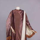 PAUL POIRET SATIN EVENING COAT, PARIS, S/S 1917