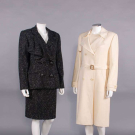 TWO BILL BLASS ENSEMBLES, USA, 1980-1990