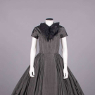 JAMES GALANOS SILK TAFFETA PARTY DRESS, USA, c. 1956