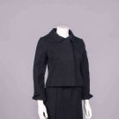 GALANOS LINEN SKIRT SUIT, USA, c. 1960