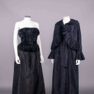 TWO DESIGNER EVENING DRESSES, USA &amp; HONG KONG, 1980s