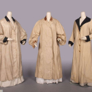 THREE SILK PONGEE LADIES MOTORING DUSTERS, 1890-1910