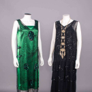 BEADED TABARD, EVENING DRESS &amp; NECKLACE, FRANCE, 1920s