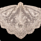 BRUSSELS MIXED LACE VEIL, ORIGINALLY LATE 19TH C