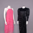 STEPHEN BURROWS &amp; GIVENCHY PARTY DRESSES, USA &amp; PARIS, 1970-1980s