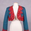 GEOFFREY BEENE BEADED MOHAIR BOLERO, USA, FALL 1988