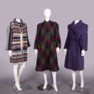 THREE MISSONI OR TRIGERE WOOL COATS, ITALY &amp; USA, 1970-1980s