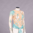 BOB MACKIE EMBROIDERED VEGAS GOWN, USA,  c. 1980