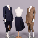 TWO WOOL RIDING HABITS, PARIS, c. 1930 &amp; c. 1935