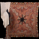 ONE EMBROIDERED KASHMIR SHAWL &amp; ONE ASSUIT, EARLY 1850s &amp; 1930-1940s