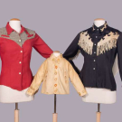 FIVE COTTON OR WOOL ROCKABILLY SHIRTS, USA, 1940-1970s