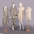 SIX ISSEY MIYAKE PRINTED OR PUCKERED GARMENTS, JAPAN, 2002-2007